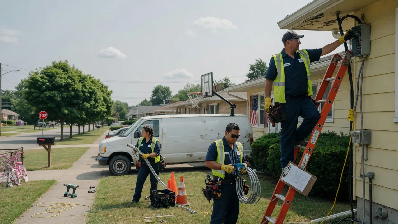 Licensed Electrician in Columbus City, IA near me